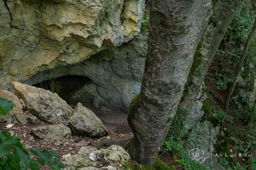 Höhleneingang Schillerhöhle